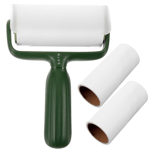 Toyvian Pet Hair Roller Extra Klebender Tragbarer Tierhaarentferner mit Ersatzrollen Schonend für Kleidung Sofa Auto Vielseitiger Fusselroller für Haustierhaare und Tierhaarbeseitigung von Toyvian
