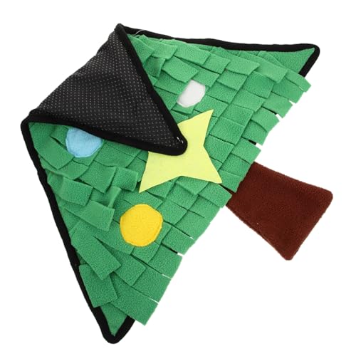 Toyvian Pet Sniffing Pad Ausbildung Lustig Hundefuttermatte Nahrungssuche Schnuppern Teppich Haustiere Weihnachten Schnüffelmatte Für Welpen Fütterung Matten Aktivität Erzogen Flanell Grün Toyvian Pet Sniffing Pad Ausbildung Lustig Hundefuttermatte Nahrungssuche Schnuppern Teppich Haustiere Weihnachten Schnüffelmatte Für Welpen Fütterung Matten Aktivität Erzogen Flanell Grün von Toyvian