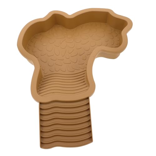 Toyvian Pet Turtle Badewanne Zubehör für Aquarienschildkröten Rampe zum Sonnenbaden für Schildkröten Versorgung mit Schildkrötenbecken Schildkröten Sonnenplattform Plastik Khaki Toyvian Pet Turtle Badewanne Zubehör für Aquarienschildkröten Rampe zum Sonnenbaden für Schildkröten Versorgung mit Schildkrötenbecken Schildkröten Sonnenplattform Plastik Khaki von Toyvian