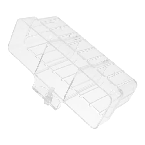 Toyvian Pflanzkorb Für Aquarien Zubehör Für Aquarien Fischkorb Aus Kunststoff Wasserpflanzenträger Aquarienpflanzenbecher Fisch Zubehör Klarer Aquarienpflanzenhalter Abs Transparent von Toyvian