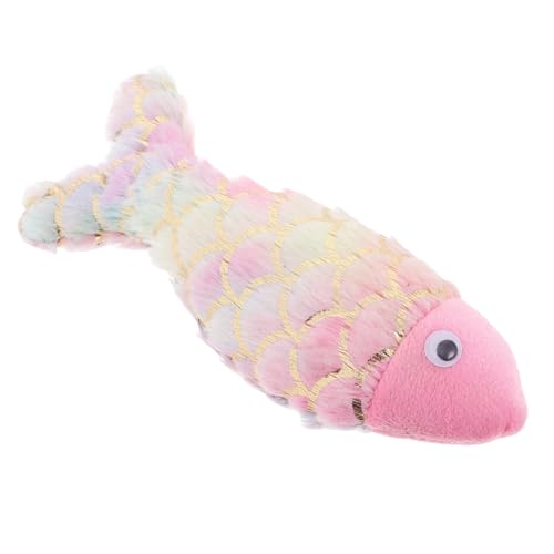 Toyvian Plüsch Fischspielzeug Für Katzen Kauspielzeug Fischform Und Langlebig Zur Zahnpflege Für Stundenlangen Spielspaß Im Innenbereich Toyvian Plüsch Fischspielzeug Für Katzen Kauspielzeug Fischform Und Langlebig Zur Zahnpflege Für Stundenlangen Spielspaß Im Innenbereich von Toyvian