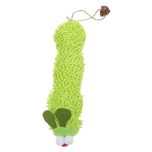 Toyvian Plüschkatzenspielzeug Katzenfischspielzeug Kauspielzeug Für Katzen Katzenminze Interaktives Für Katzen Pickle- Für Katzen Light Green von Toyvian