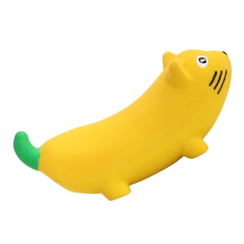 Toyvian Quietschendes für Kleine Interaktives Kauspielzeug Bananenform Fördert die Zahnpflege und Sorgt für Beschäftigung für Welpen und Kleine Toyvian Quietschendes für Kleine Interaktives Kauspielzeug Bananenform Fördert die Zahnpflege und Sorgt für Beschäftigung für Welpen und Kleine von Toyvian