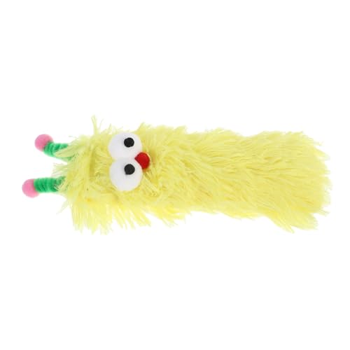 Toyvian Raupenspielzeug Katzen katzenkissen für Katzen raupe katzenspielzeug Katze Kauspielzeug Katze Plüschtier Haustierbedarf Kinderkissen Yellow Toyvian Raupenspielzeug Katzen katzenkissen für Katzen raupe katzenspielzeug Katze Kauspielzeug Katze Plüschtier Haustierbedarf Kinderkissen Yellow von Toyvian