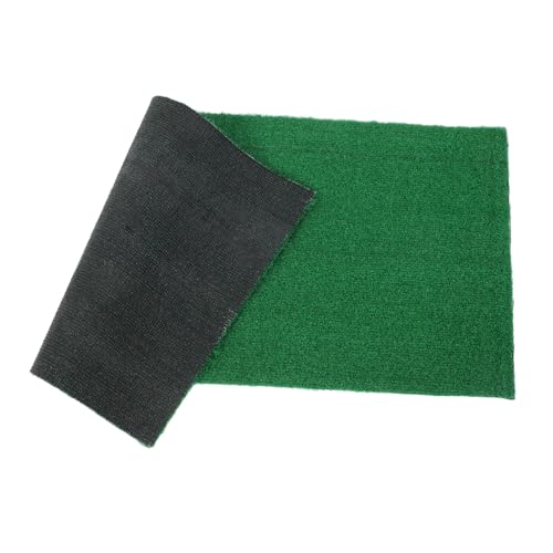 Toyvian Realistischer Kunstrasen Rasenteppich Reptilien Rampe und Schildkröten Sonnenbad Matte Robust für Aquarium Terrarien Indoor Outdoor Nutzung von Toyvian