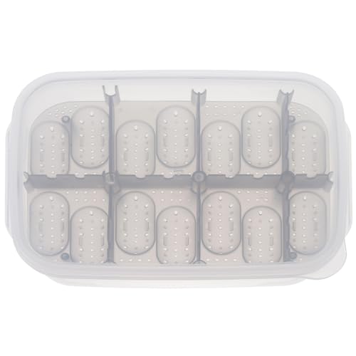 Toyvian Reptilien Brutkasten aus Kunststoff Transparenter Inkubator für Eidechseneier Einfach zu Reinigen für Geckos Schildkröten und Schlangen für Zuhause und Geschäft von Toyvian