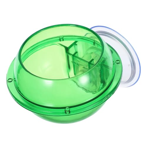 Toyvian Reptilien Futter und Wasserschale aus Langlebigem Material Saugnapf für Schildkröten und Eidechsen zu Reinigen für Glastanks und Acrylkästen von Toyvian