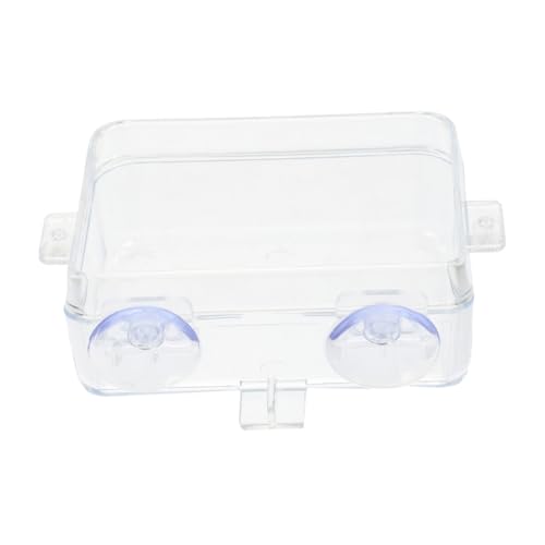 Toyvian Reptilien Futternapf Wasserschale Praktischer Flucht Für Bartagamen Schlangen Chamäleons Transparentes Design Für Futter Und Wasser Sicher Und Vielseitig von Toyvian
