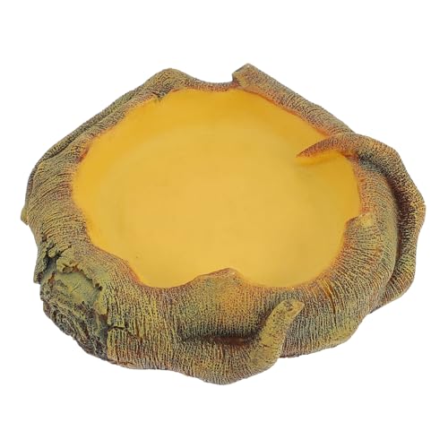 Toyvian Reptilien Wasserschale mit Holzoptik Ecknapf Futter und Wasserbecken rutschfest für Bartagame Terrarium Zubehör Kleine Reptilien Haustiere Toyvian Reptilien Wasserschale mit Holzoptik Ecknapf Futter und Wasserbecken rutschfest für Bartagame Terrarium Zubehör Kleine Reptilien Haustiere von Toyvian