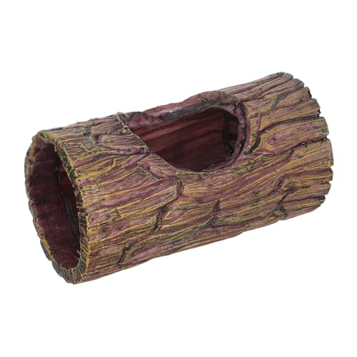 Toyvian Reptilien-versteck Baumrinde aus Resin mit Saugnapf Naturnahes Amphibien-versteck für Geckos Schlangen Spinnen und Frösche Terrarium-Dekoration für Aquarium und Terrarien Sichere Toyvian Reptilien-versteck Baumrinde aus Resin mit Saugnapf Naturnahes Amphibien-versteck für Geckos Schlangen Spinnen und Frösche Terrarium-Dekoration für Aquarium und Terrarien Sichere von Toyvian