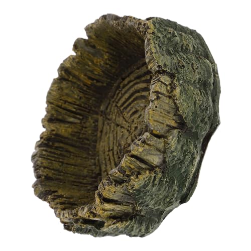 Toyvian Reptilienfutterschale mit Holzmaserung Wasserdichtes Design für Terrarien für Eidechsen und Schildkröten zu Reinigen Fütterungslösung für Haustiere Toyvian Reptilienfutterschale mit Holzmaserung Wasserdichtes Design für Terrarien für Eidechsen und Schildkröten zu Reinigen Fütterungslösung für Haustiere von Toyvian