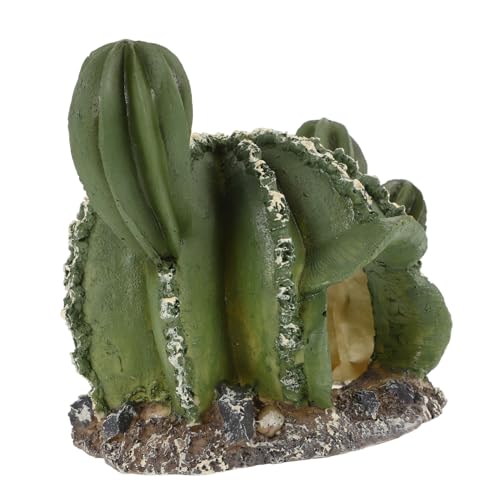 Toyvian Reptilienversteck aus Resin Kaktusform Vielseitig als Höhle und Dekoration für Wasserschildkröten Frösche Eidechsen und Schildkröten Lebensechte Terrarienlandschaft Toyvian Reptilienversteck aus Resin Kaktusform Vielseitig als Höhle und Dekoration für Wasserschildkröten Frösche Eidechsen und Schildkröten Lebensechte Terrarienlandschaft von Toyvian