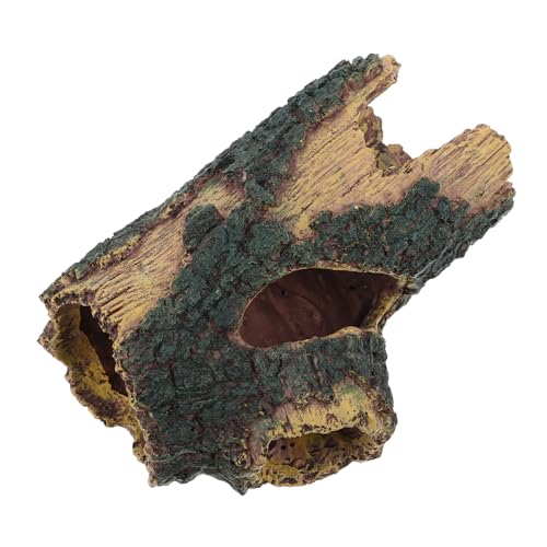 Toyvian Resin Aquarium Baumstamm Höhle Reptil Versteck Terrarium Deko für Garnelen Fische Eidechsen Schildkröten Kletterornament Natürlicher Lebensraum Simulation Toyvian Resin Aquarium Baumstamm Höhle Reptil Versteck Terrarium Deko für Garnelen Fische Eidechsen Schildkröten Kletterornament Natürlicher Lebensraum Simulation von Toyvian