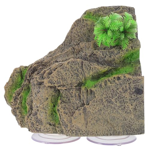 Toyvian Resin Schildkröten Kletterplattform Aquarium Deko Basking Terrasse mit Höhle Reptilien Zubehör Langlebig Vielseitig für Aquarium und Terrarium Geeignet Toyvian Resin Schildkröten Kletterplattform Aquarium Deko Basking Terrasse mit Höhle Reptilien Zubehör Langlebig Vielseitig für Aquarium und Terrarium Geeignet von Toyvian