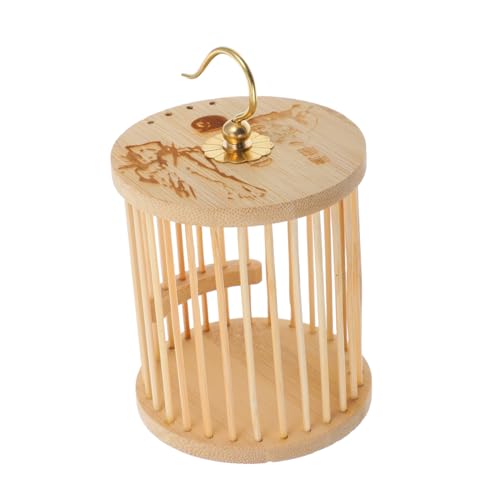 Toyvian Robuster Holz Grillenkäfig für Haltung und Zucht Vielseitiger Insektenkäfig zur Aufbewahrung und Transport von Heuschrecken Natürlicher Terrarium Lebensraum für Reptilien und von Toyvian
