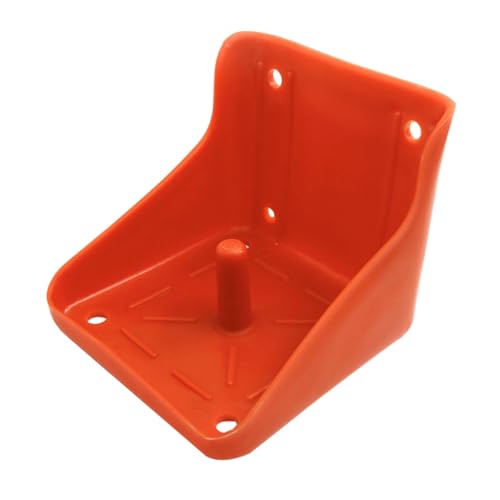 Toyvian Robuster Lecksteinhalter aus Kunststoff und Eisen Dickwandig Langlebig Futterbox für Rinder Schafe Ziegen und Pferde Praktisches Zubehör für Viehhaltung und Zufällige Farbe von Toyvian