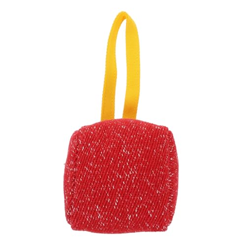 Toyvian Robustes Hundekauspielzeug Beißkissen aus Hochwertigem Huckaback Material Beißfest und Sicher Gepolstertes Kissen Design für Welpen und Aggressive Kauer Fördert Spielspaß und von Toyvian