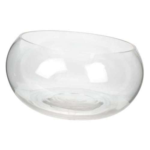 Toyvian Runder Transparenter Goldfischglasbehälter Dekorative Glasvase für Pflanzen Aquarien für Zuhause Büro Garten oder Hochzeiten Hochwertiges Vielseitig Einsetzbar DIY Wassergarten Toyvian Runder Transparenter Goldfischglasbehälter Dekorative Glasvase für Pflanzen Aquarien für Zuhause Büro Garten oder Hochzeiten Hochwertiges Vielseitig Einsetzbar DIY Wassergarten von Toyvian