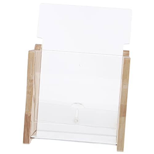 Toyvian Rutin-hähnchenfutter Transparente Feeder Etiketten Selbst Schüssel Futtertrog Für Hühner Hühnerfutterautomaten Und Mehrzweck-geflügelfutterautomat Fütterung Hält Essen Beige Acryl von Toyvian