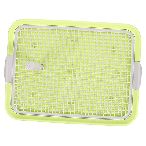 Toyvian Säulen Hundetoilette für Welpen Rutschfestes Pee Pad mit Netz für Kleine Hunde Einfach zu Reinigen und Langlebig für Training von Haustieren von Toyvian