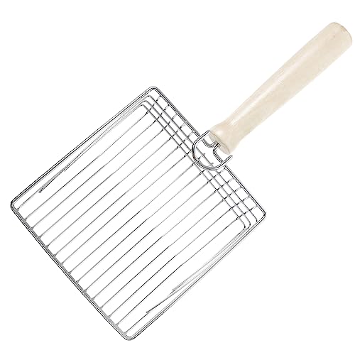 Toyvian Schaufel für Katzenstreu Reiniger Großer Katzenstreu Scoop Schaufeln für Katzenstreu Katzenschaufel Wurf Haustierkotschaufel Schaufel für Haustierstreu Katzensandschaufel Holz von Toyvian