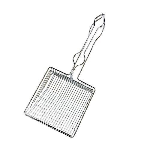 Toyvian Schaufel für Katzenstreu Wurf Lieferungen Reinigung Katzenstreu Scoop Haustier-Katzenstreu-Schaufel Outdoor-Schaufel für Haustiere Katze Sandschaufel Rostfreier Silber Toyvian Schaufel für Katzenstreu Wurf Lieferungen Reinigung Katzenstreu Scoop Haustier-Katzenstreu-Schaufel Outdoor-Schaufel für Haustiere Katze Sandschaufel Rostfreier Silber von Toyvian