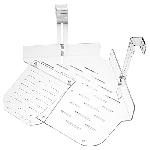 Toyvian Schildkröten Basking Hängende Terrasse für Reptilien Transparente Schwimminsel für Aquarien Futter und Ruhezone Schildkrötenhaltung und Zucht von Toyvian