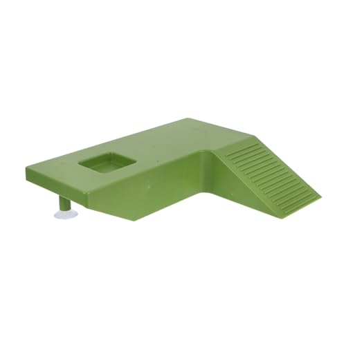 Toyvian Schildkröten-terrasse Aquatische Schildkröte Reptilienbehälter Lebensraum Der Schildkrötenterrasse Reptilientankrampe Kletterplattform Für Reptilien Wasserklettern Abs Green von Toyvian