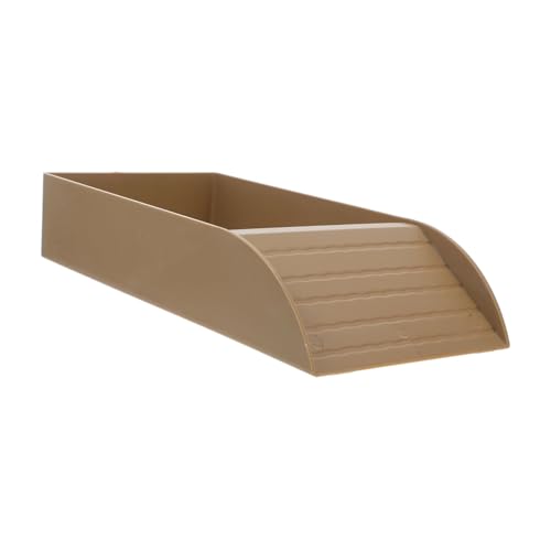 Toyvian Schildkrötenbadewanne Schildkrötenzubehör Schildkrötenzubehör Großes Schildkrötenbecken Sonnenplattform Schildkrötenbeckenzubehör Terrariumdekor Wasserschale Für von Toyvian