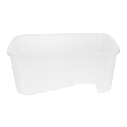 Toyvian Schildkrötenbecken Reptil Panzer klein Haustier Aquarium aquarien aquaterrarium Schildkrötenvilla Turtle Shell Futtertank für Schildkröten Schildkrötenzuchtfall Plastik Transparent von Toyvian