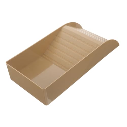 Toyvian Schildkrötenfutter Und Wassernapf Große Holzoptik Für Aquarien Für Reptilien Wie Schildkröten Frösche Und Eidechsen Langlebiges Zubehör Für Gesundes von Toyvian