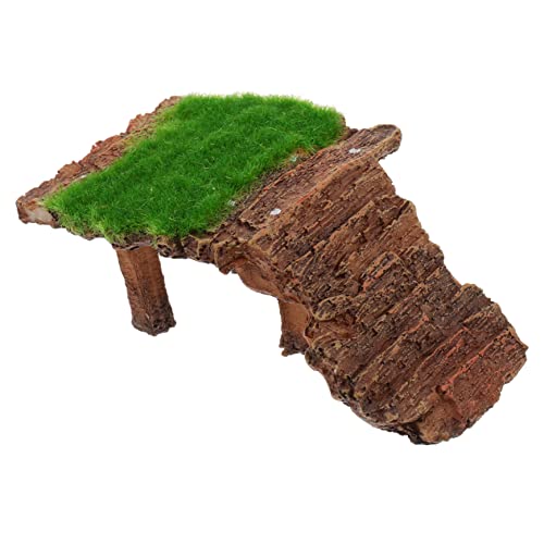 Toyvian Schildkrötenterrasse Schildkrötenrampe Schildkrötenbeckenzubehör Aquarium Landschaftsdekor Sonnenplattform Für Schildkrötenbeckenzubehör Reptilienfelsen Lebensraum von Toyvian