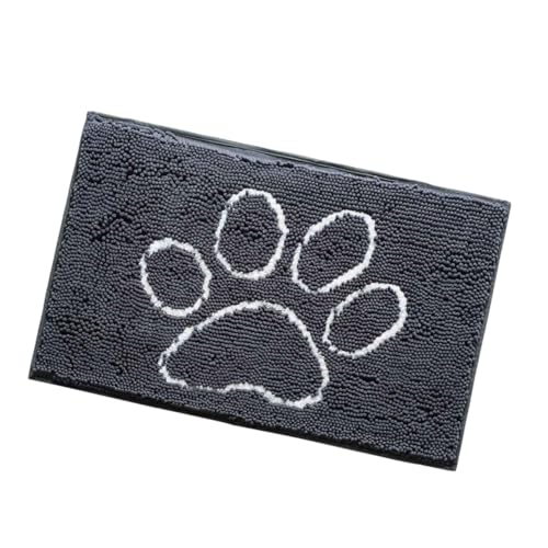 Toyvian Schutzmatte TPR Bodenmatte mit Wasseraufnahme rutschfest Pflegeleicht Langlebig für Haustier Hund Katze Welpe Teppich Atmungsaktiv Leicht Tragbar als Schlaf Spielunterlage von Toyvian