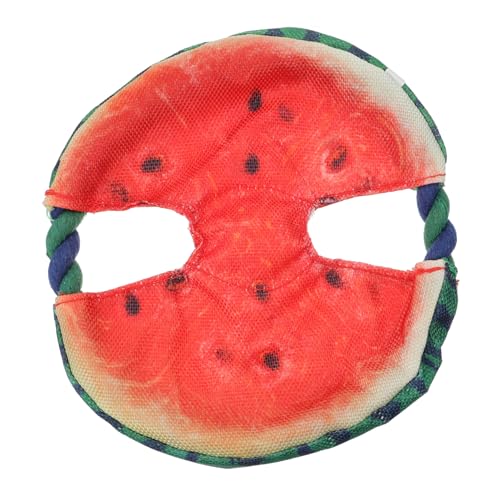 Toyvian Schwimmendes Hundespielzeug Wassermelonenform Robustes Apportierspielzeug für Große Hunde Wasserfest Leicht zum Training und Geeignet Toyvian Schwimmendes Hundespielzeug Wassermelonenform Robustes Apportierspielzeug für Große Hunde Wasserfest Leicht zum Training und Geeignet von Toyvian