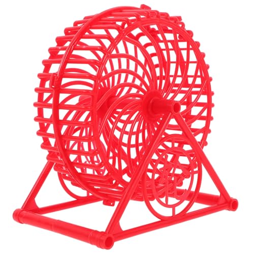 Toyvian Silent Hamster Laufrad mit Ständer Geräuschloses für Zwerghamster Rennmäuse Mäuse und Kleine Tiere Sicheres Design mit Antifootstuck Funktion Leise und Toyvian Silent Hamster Laufrad mit Ständer Geräuschloses für Zwerghamster Rennmäuse Mäuse und Kleine Tiere Sicheres Design mit Antifootstuck Funktion Leise und von Toyvian