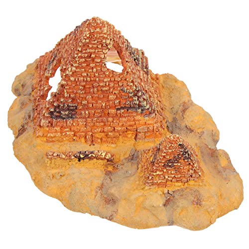 Toyvian Simulationspyramide Für Reptilien Dekoration Versteck Reptilienterrarien Reptilien Gecko Versteck Und Höhle Kleines Reptilienpyramiden Versteck Eidechsenhöhle Toyvian Simulationspyramide Für Reptilien Dekoration Versteck Reptilienterrarien Reptilien Gecko Versteck Und Höhle Kleines Reptilienpyramiden Versteck Eidechsenhöhle von Toyvian
