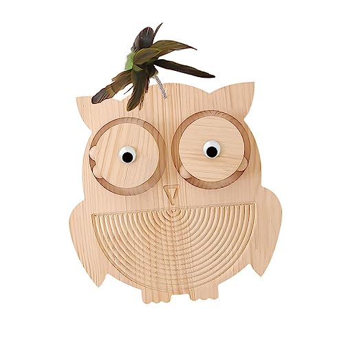 Toyvian Sisal Katzenkratzbaum Katzenspielzeug Rustikales Sisal Katzenkratzbrett Katzenspurspielzeug Kätzchenspielzeug Sisalball Katzenspielzeug Katzenkratzspielzeug Sisalball von Toyvian