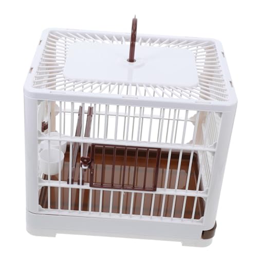Toyvian Sittichkäfig Tragbarer Vogelkäfig Kleiner Vogel Reisekäfig Vogel Träger Reisekäfig Für Papageienträger Vogelkäfigwagen Vogelreisekäfig Käfig Für Tauben Abs Coffee Toyvian Sittichkäfig Tragbarer Vogelkäfig Kleiner Vogel Reisekäfig Vogel Träger Reisekäfig Für Papageienträger Vogelkäfigwagen Vogelreisekäfig Käfig Für Tauben Abs Coffee von Toyvian