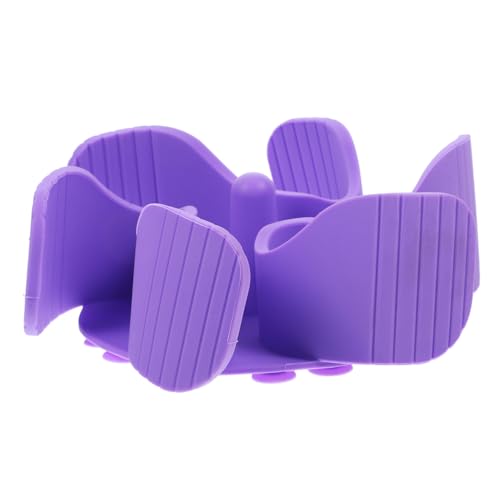 Toyvian Slow Feeder Einsatz für Hundeschalen Runde Sichere Futtereinlage zur Fressgeschwindigkeitskontrolle Passend für Verschiedene Napfgrößen Hilft Verdauung und Verhindert Verschlucken von Toyvian