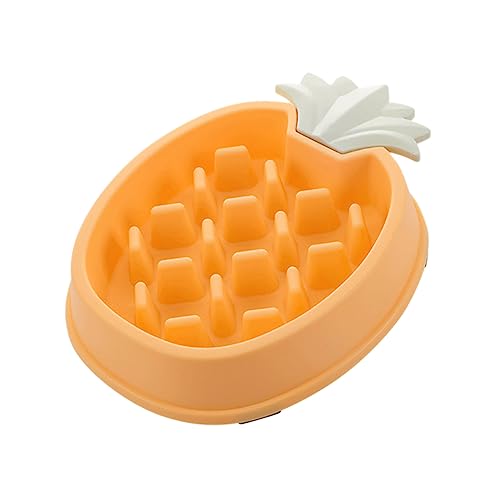Toyvian Slow Feeder Napf für Hunde und Katzen Ananas Form Schlucken und Verdauungsprobleme rutschfest Gesundes Langsames Fressen Passend für Kleine bis Mittelgroße Haustiere Toyvian Slow Feeder Napf für Hunde und Katzen Ananas Form Schlucken und Verdauungsprobleme rutschfest Gesundes Langsames Fressen Passend für Kleine bis Mittelgroße Haustiere von Toyvian