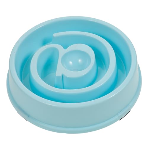 Toyvian Slow-Food-Bowl Langsam Essender Hundenapf Langsamer Fressnapf Für Hunde Slow Feeder Hundenapf Erhöhte Hundenäpfe Hundenapf Slow Feeder Welpe Schüssel Blue Toyvian Slow-Food-Bowl Langsam Essender Hundenapf Langsamer Fressnapf Für Hunde Slow Feeder Hundenapf Erhöhte Hundenäpfe Hundenapf Slow Feeder Welpe Schüssel Blue von Toyvian