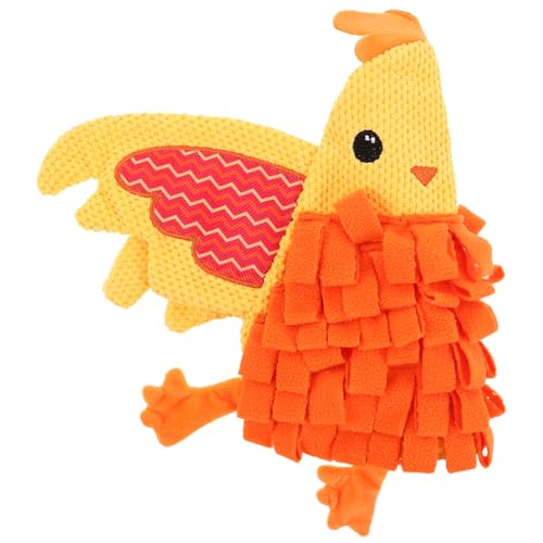 Toyvian Snuffle Mat für Hunde aus Weichem Plüschstoff Interaktives Suchspiel zur Gesunder Fressgewohnheiten Langsam Fressendes Trainingsspielzeug für Kleine und Mittelgroße Hunde Fördert von Toyvian