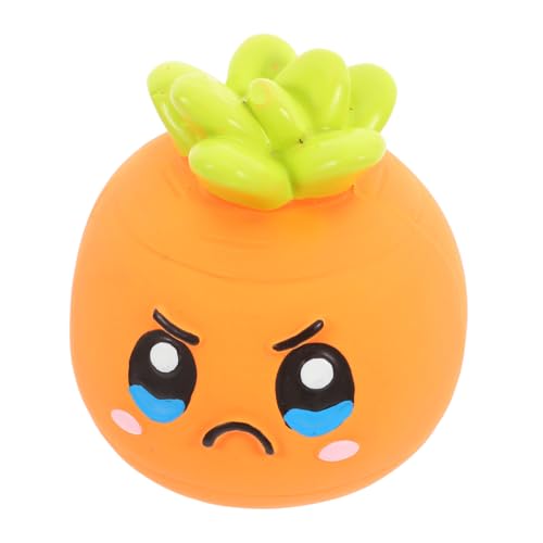 Toyvian Sound- für Haustiere Squeaky Hundefreundliches Haustier Training kauspielzeug für welpen Hunde quietschender Ball Emulsion Orange von Toyvian