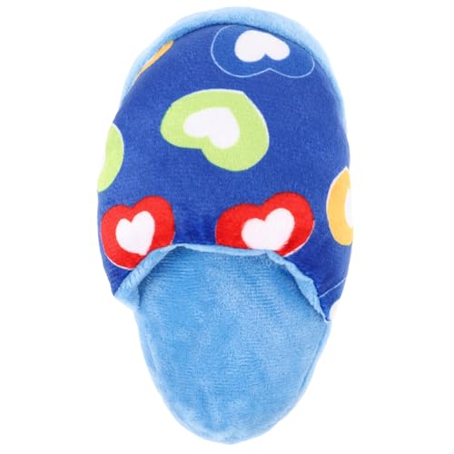 Toyvian Squeaky Plüschige Slipper für Zahnpflege und Spielspaß für Kleine und Mittlere Fördert Gesundes und Bietet Stundenlange Unterhaltung von Toyvian