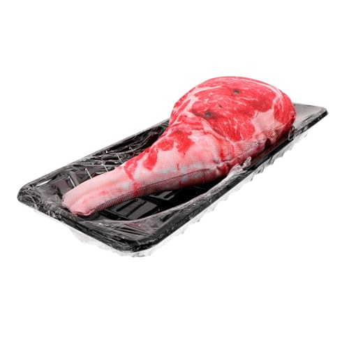 Toyvian Steak Form Plüsch Quietschspielzeug für Welpen Interaktives Kau und Zerrspielzeug für Haustiere für Indoor und Outdoor Aktivitäten Fördert Toyvian Steak Form Plüsch Quietschspielzeug für Welpen Interaktives Kau und Zerrspielzeug für Haustiere für Indoor und Outdoor Aktivitäten Fördert von Toyvian