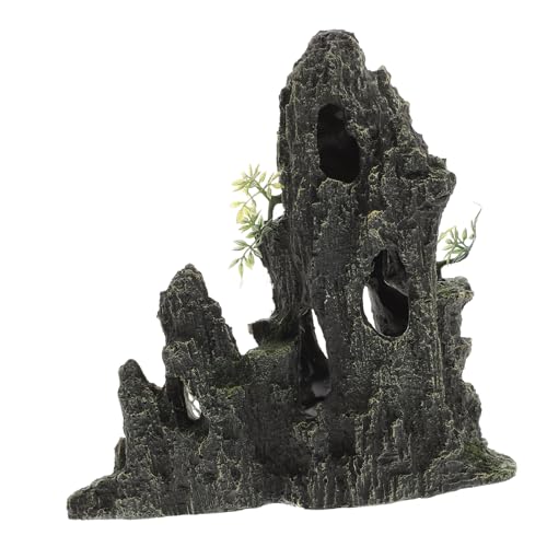 Toyvian Steingartendekorationen Aquariumdekorationen Felsen Für Aquarien Aquariumdekorationen Steinaquariumtank Künstliche Aquariumornamente Große Aquarien Dekoratives von Toyvian