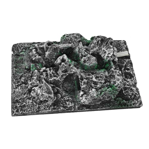 Toyvian Terrarium Hintergrund für Reptilien Felsen Design Einfache für Schlangen und Aquarien Dekoration Natürlicher Look und Ansprechende Kletterfläche Toyvian Terrarium Hintergrund für Reptilien Felsen Design Einfache für Schlangen und Aquarien Dekoration Natürlicher Look und Ansprechende Kletterfläche von Toyvian