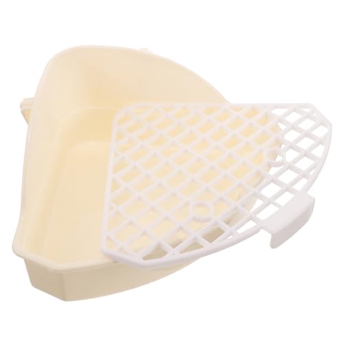 Toyvian Toilette für Meerschweinchen Dreieckige Kleintier Toilette Platzsparend zu Reinigen für Hamster Welpen und Kleine Haustiere Ecktoilette Toyvian Toilette für Meerschweinchen Dreieckige Kleintier Toilette Platzsparend zu Reinigen für Hamster Welpen und Kleine Haustiere Ecktoilette von Toyvian