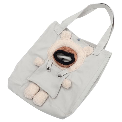 Toyvian Tragbare Canvas Haustier Tragetasche für Kleine Katzen und Hunde Schultertasche mit Niedlichem Bärenmuster Langlebig Leicht zu Reinigen für und Reisen Toyvian Tragbare Canvas Haustier Tragetasche für Kleine Katzen und Hunde Schultertasche mit Niedlichem Bärenmuster Langlebig Leicht zu Reinigen für und Reisen von Toyvian