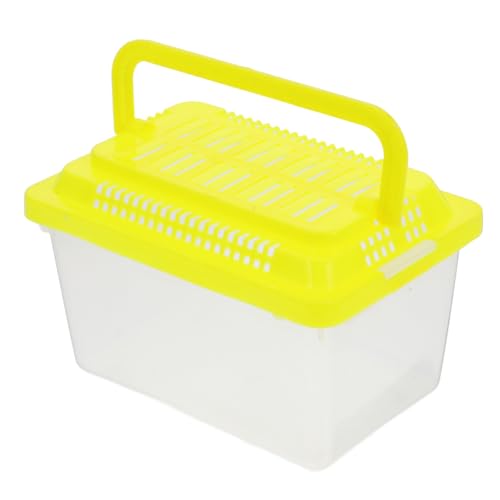 Toyvian Tragbare Transportbox für Haustiere Transparentes Aquarium für Schildkröten und Kleine Tiere Futterbox für Hamster mit Belüftung und Sicherem Design Toyvian Tragbare Transportbox für Haustiere Transparentes Aquarium für Schildkröten und Kleine Tiere Futterbox für Hamster mit Belüftung und Sicherem Design von Toyvian